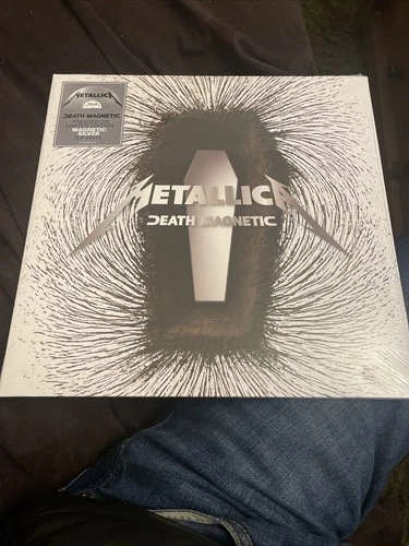 Metallica - Death Magnetic Silver vinyl 2LP Still Sealed.