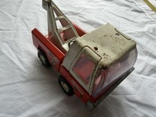 Vintage Buddy L Orange Tow Truck Wrecker