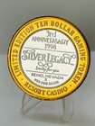 Silver Legacy Silver Strike Casino Gaming Token .999 Fine #686B — photo 2