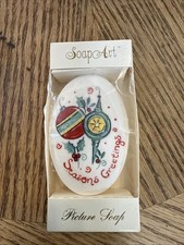 Lasting Impressions SOAP ART SEASONS GREETINGS Picture Soap Bar - NEW 