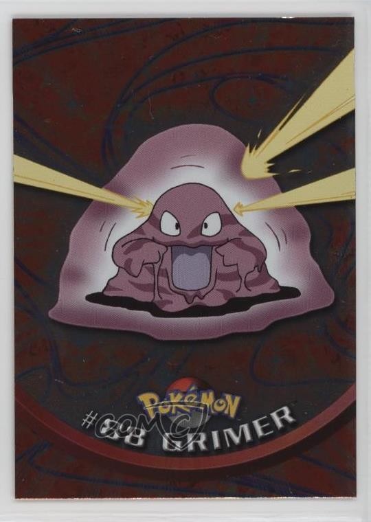 Grimer Silver Foil Topps Pokemon TV Animation Edition Series 2 #88 2000 1n9c