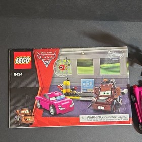 LEGO Mater's Spy Zone Cars 2 8424 Complete Set 114 pcs Mater Character