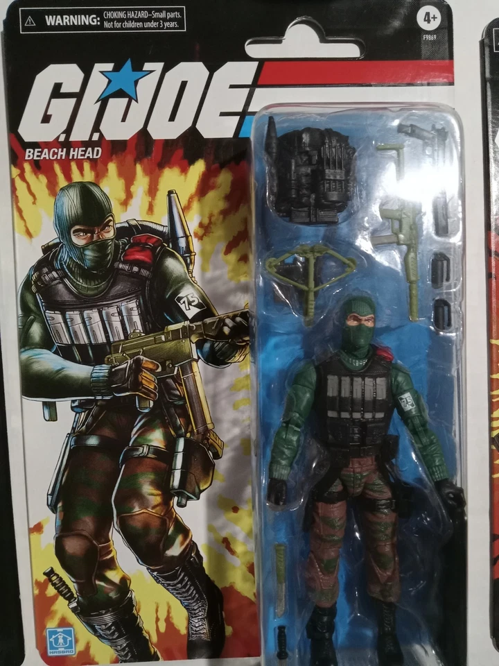 G.I. Lote de figuras retro con tarjetero clasificado Joe nuevo sellado con sombra de tormenta Foto 3 de 4