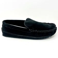 Tamarac Mens Venetian Charcoal Gray Size 13 Cowhide Moccasin Comfort Slippers 