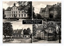 Postcard Rothenburg Upper Lusatia Martin Ulbrich House Georghaus Administration Building