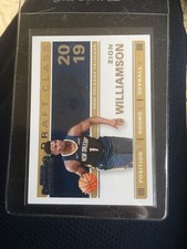 2019-20 NBA Panini Contenders Zion Williamson RC Draft Class #1 Pelicans Mint+