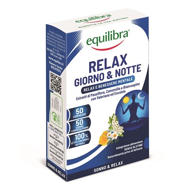 Relax Day & Night Equilibra 50 Tablets