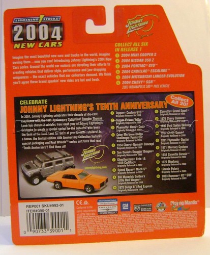 2004 '04 MITSUBISHI LANCER EVO LIGHTNING STRIKE JOHNNY WHITE LIGHTNING CHASE CAR - Picture 2 of 4