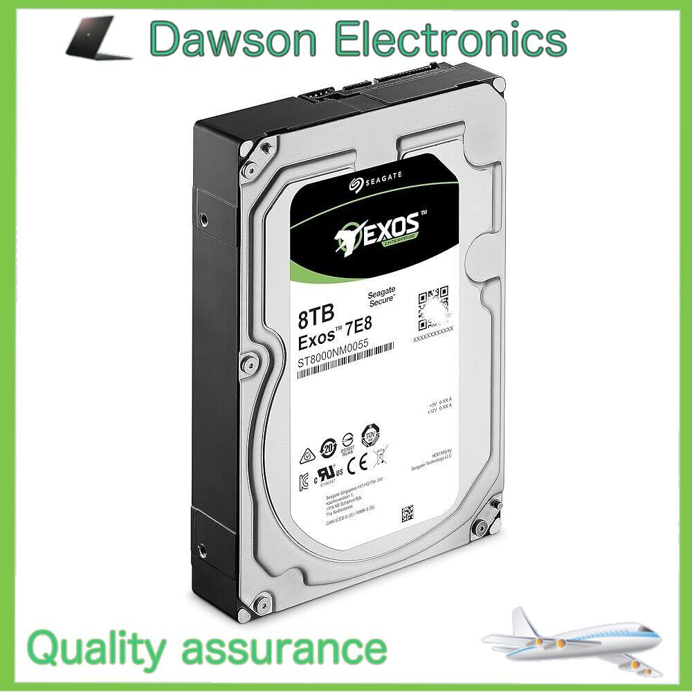 Seagate ST8000NM0055 Exos 7E8 8TB Sata 256MB 3.5