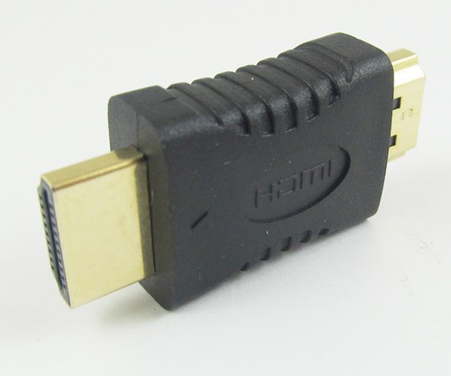 50 pz 19 pin HDMI maschio a maschio M/M convertitore adattatore oro doppio maschio dritto - Foto 7 di 7