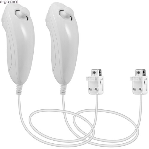 2PCS Built-in Motion Plus Wii Remote + Nunchuck for Nintendo Wii Wii U Console - Picture 13 of 58