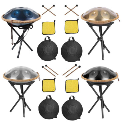 Handpan Drum Instrument 18IN G Minor 9 Notes Steel Hand Drum For beginner