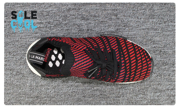 Size Adidas NMD_R1 STLT Primeknit Red Solid for sale online