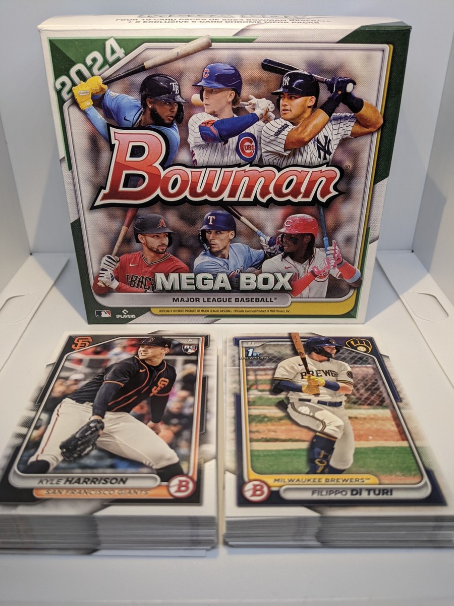 2024 Bowman Chrome Mega Box Rookie And Bowman 1st Lot 65 Cards MLB