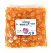 Butterscotch Discs Hard Candy(Various Sizes)~ YANKEETRADERS® ~FREE SHIPPING