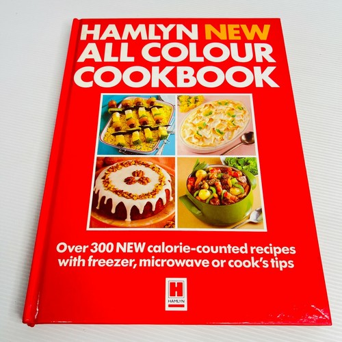 Hamlyn New All Colour Cookbook Hardcover Book Vintage Classic Recipes