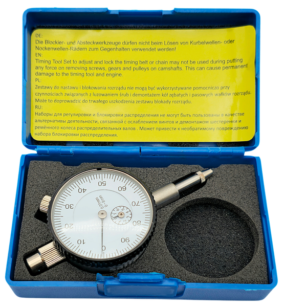 Messuhr ZüNduhr ZüNdzeitpunkt ZüNdeinstelluhr UnterbrecherzüNdung 0,01 / 0-8Mm-image