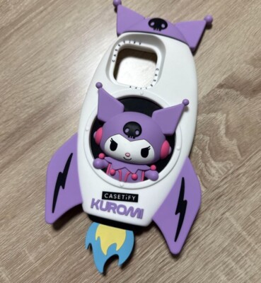 iPhoneアクセサリー CASETIFY KUROMI ROCKET iPhone16pro Get ready to blast off with the Kuromi Rocket Collectible
