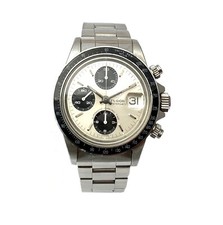 Tudor 94200 Big Block Chronograph OysterDate BIG BLOCK Edelstahl Panda Dial