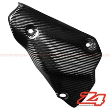 Ducati 848 1098 1198 Carbon Fiber Exhaust Heat Shield Cover Guard Fairing Cowl