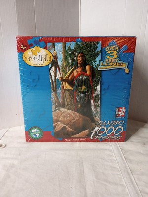 ''Eagles Watch Him'' Serendipity  1000 Piece  Jigsaw Puzzle Jumbo