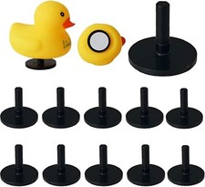 10pcs Rubber Duck Holder for Jeep Dash 2024 Locking Ring Car Mounts