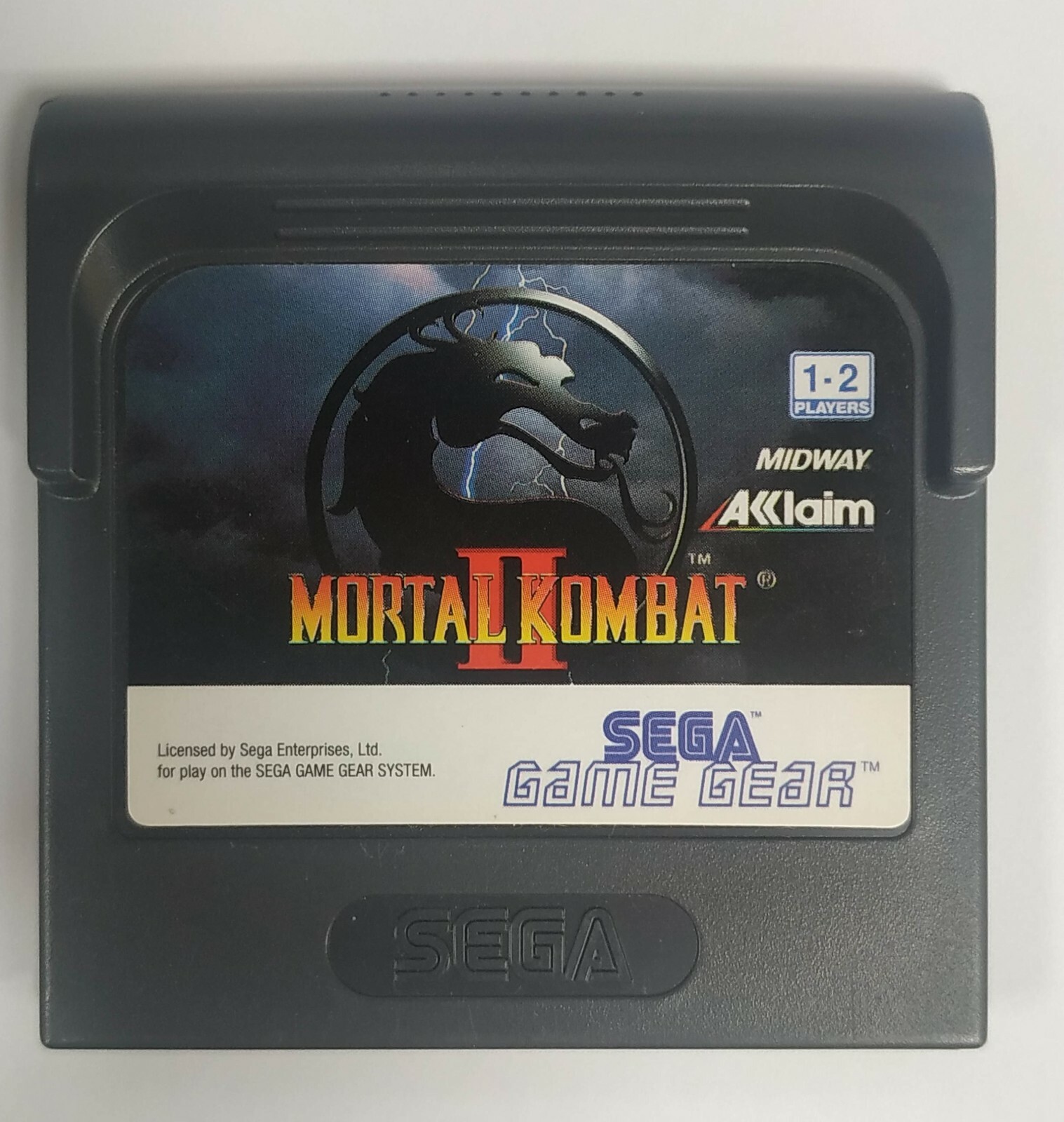 Mortal Kombat II Pour SEGA Game Gear - Avec Notice Rare, Collection Personnel, Très Bon état
