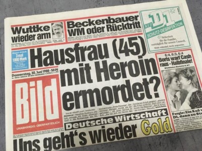 Bildzeitung 13.03.1989 März Das besondere Geschenk 30. 31. 32. 33