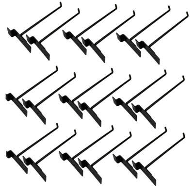 Deals Slat Wall Hanging Display Hooks Stainless Steel Options, Durable Iron