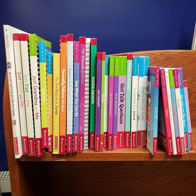 American Girl Books Lot of 29 - Quiz Puzzle Friends Family Journals Girl Set
