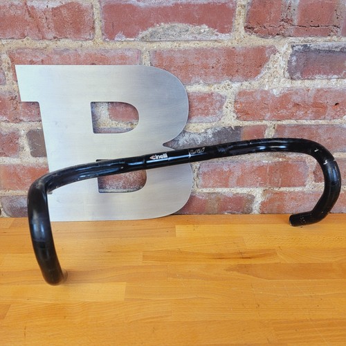 Cinelli VAI Drop Handlebar 26.0mm Clamp 42cm (c-c) Road Fixie Bike Black d11