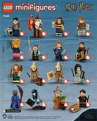 Lego 71028 Harry Potter Minifigures zum aussuchen