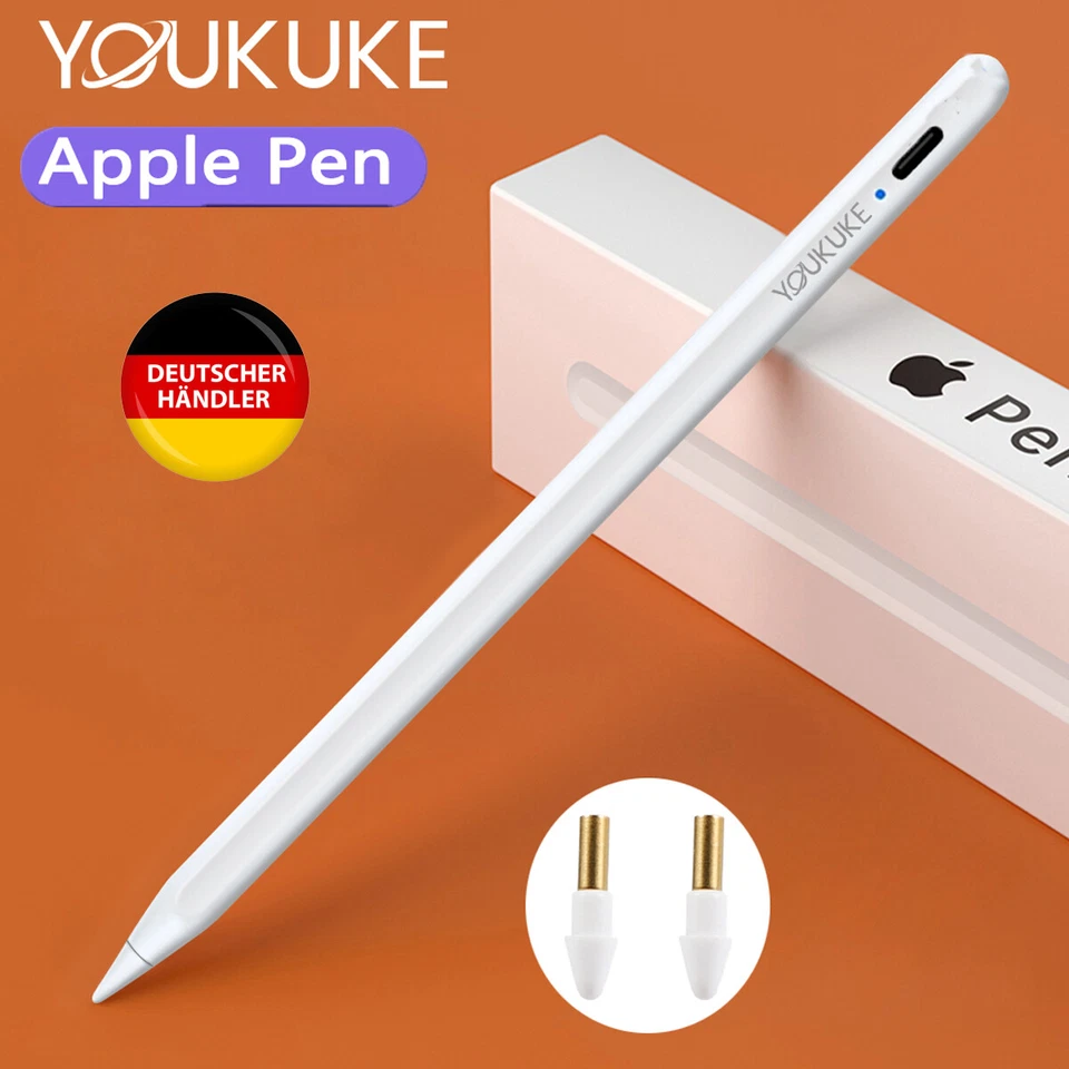 Stylus Pencil für Apple iPad Pro (2018-2023) iPad 9th/8th/7th/6th Gen, Air 4/3 - Bild 3 von 4