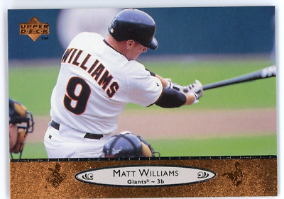 1996 Upper Deck Matt Williams Card #455