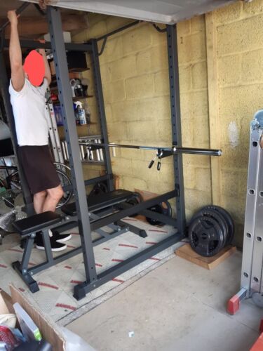 Gym Workout Frame( Bodymax ) and bench ( Gyronetics )