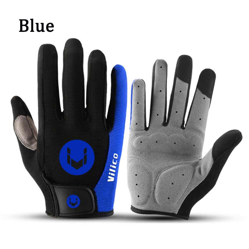 Cycling Gloves Full Finger Bicycle Gloves Anti Slip Gel Pad MTB Road Bike Gloves