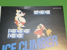 Ice Climber (Classic NES Series) Nintendo Game Boy Advance GBA Manual Gameboy