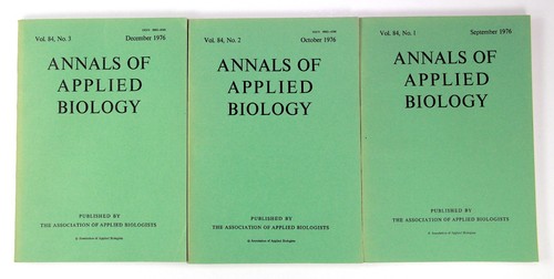 Annals Of Applied Biology 1976 Association Biologists Vol 82 83 84 - Imagen 15 de 24
