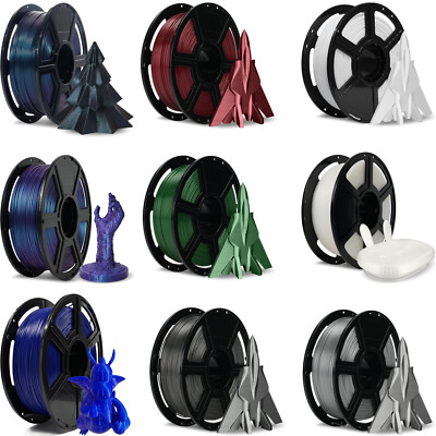 FLASHFORGE Rapid PETG Filament 1.75mm 3D Printer Filament 1KG Spool Max 600mm/s