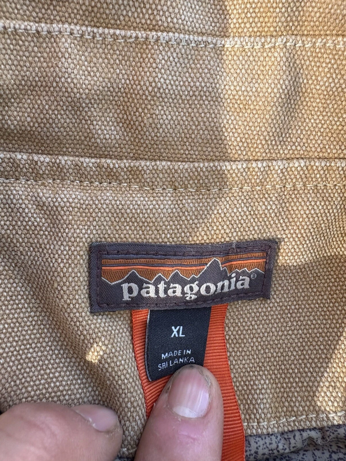 patagonia lined cotton canvas workwear outdoors 