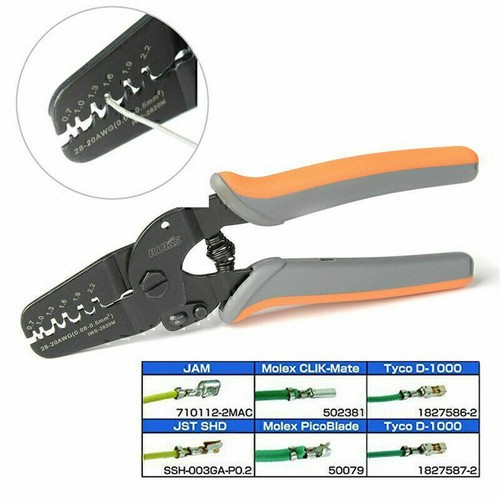 IWS-2820M crimping pliers for JAM Molex Tyco terminal and connector Mult LOVE - Afbeelding 8 van 10