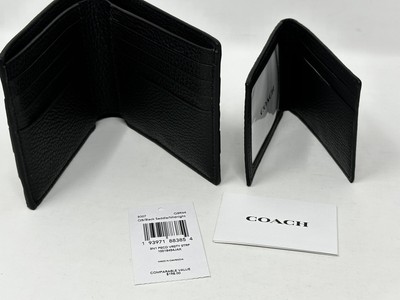 Coach Slim Bifold Wallet Slim Billfold Id Wallet COACH® Outlet Id