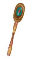 Norpro 5544 Deluxe Rainbow Colored Wood Spoon 2 Teaspoons on sale Norpro 5544 Deluxe Rainbow Colored Wood Spoon 2 Teaspoons on sale