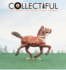 TIMPO TOYS VINTAGE LEAD FIGURE - WILD WEST - HORSE GALLOPING - BEAUTY   1411