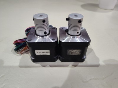 X2 Nema17 Stepper Motor 1.7A/ 42mm 3D Printer Anet A8 Z-axis & couplers used VGC