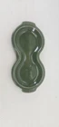 NEW FIESTA WARE FIGURE 8 CONDIMENT TRAY Sage green