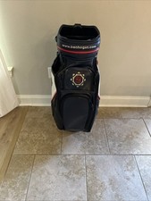 VINTAGE BEN HOGAN LEATHER STAFF TOUR GOLF CLUB BAG RARE