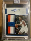 Miles McBride Panini One Patch autograph Blue