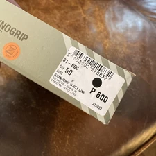 Indasa RhynoGrip Discs White Line P600  6" Grip Abrasive Discs Box of 50  61-600