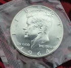 1964-P 90% Silver Kennedy Half Dollar U.S. Mint Seal GORGEOUS Gem SMS Proof Coin